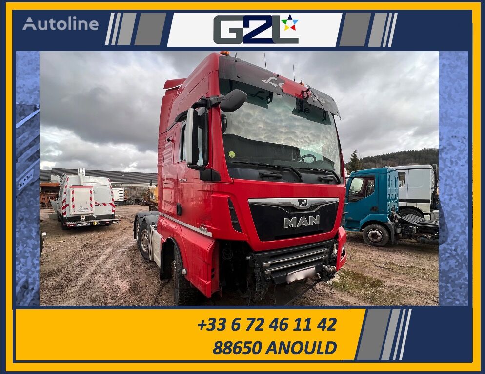 MAN TGX 26.580  cabeza tractora para piezas - Autoline