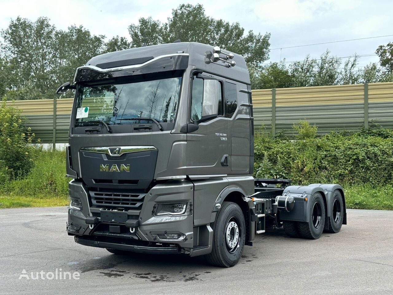 новый тягач MAN TGX 26.580 6x4