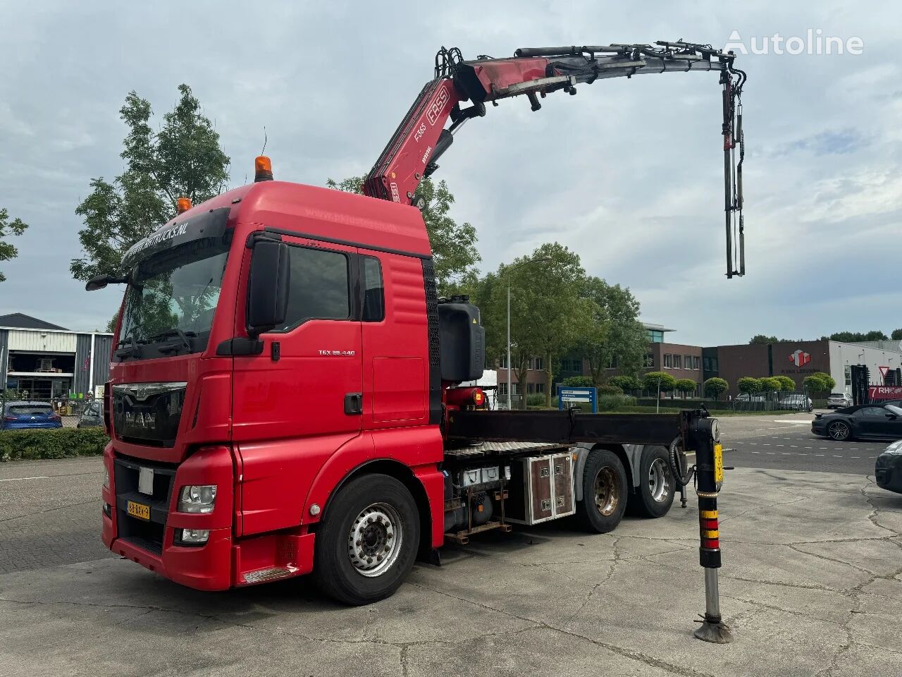 đầu kéo MAN TGX 28.440 XLX EURO 6 6X2 + FASSI F365 + FLYJIB + REMOTE