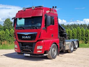 MAN TGX 28.480 with crane truck tractor