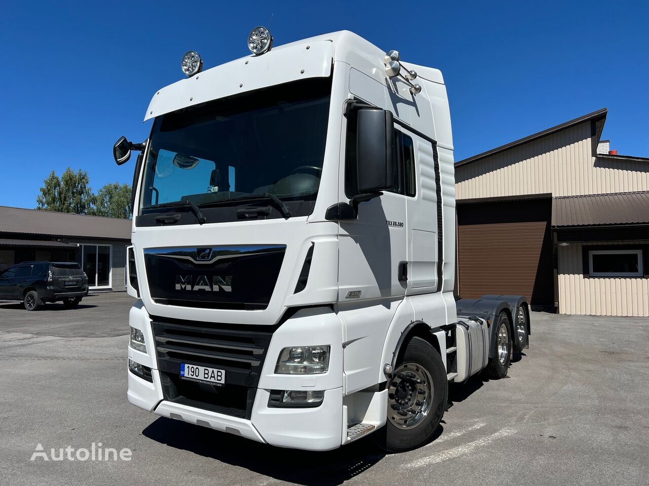 τράκτορας MAN TGX 28.580 6X2 XXL + EURO6 + RETARDER