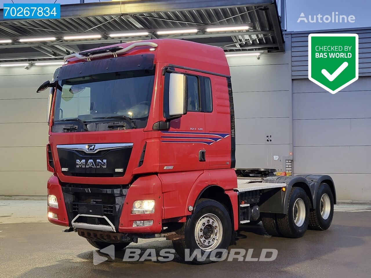 MAN TGX 33.640 6X4 Full-Steel Retarder Big-Axle Hydraulik XLX cabeza tractora