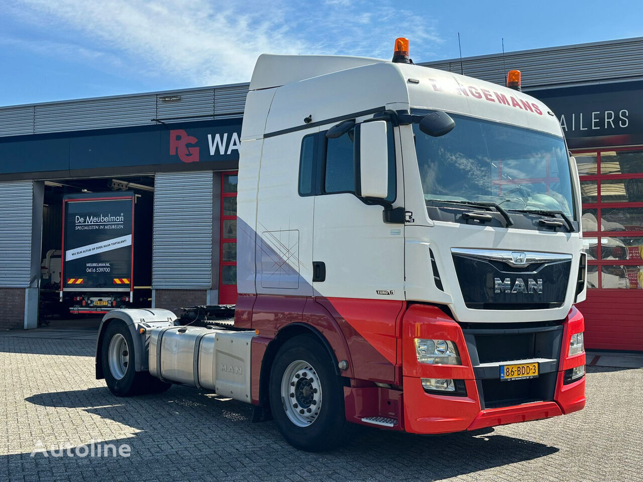 MAN TGX 400 truck tractor