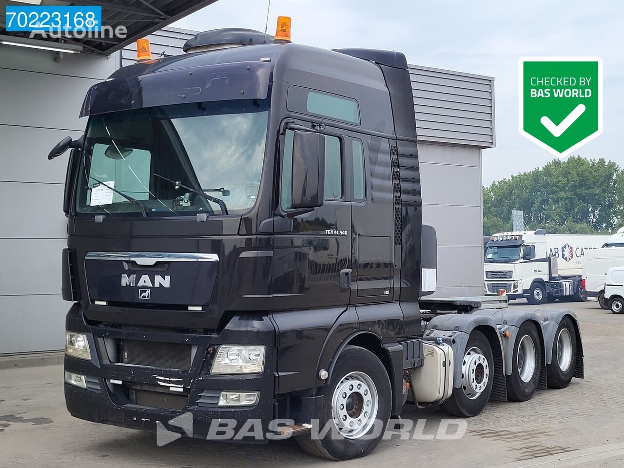 MAN TGX 41.540 8X4 XXL Standklima Lenkachse Retarder Manual Euro 5 nyergesvontató