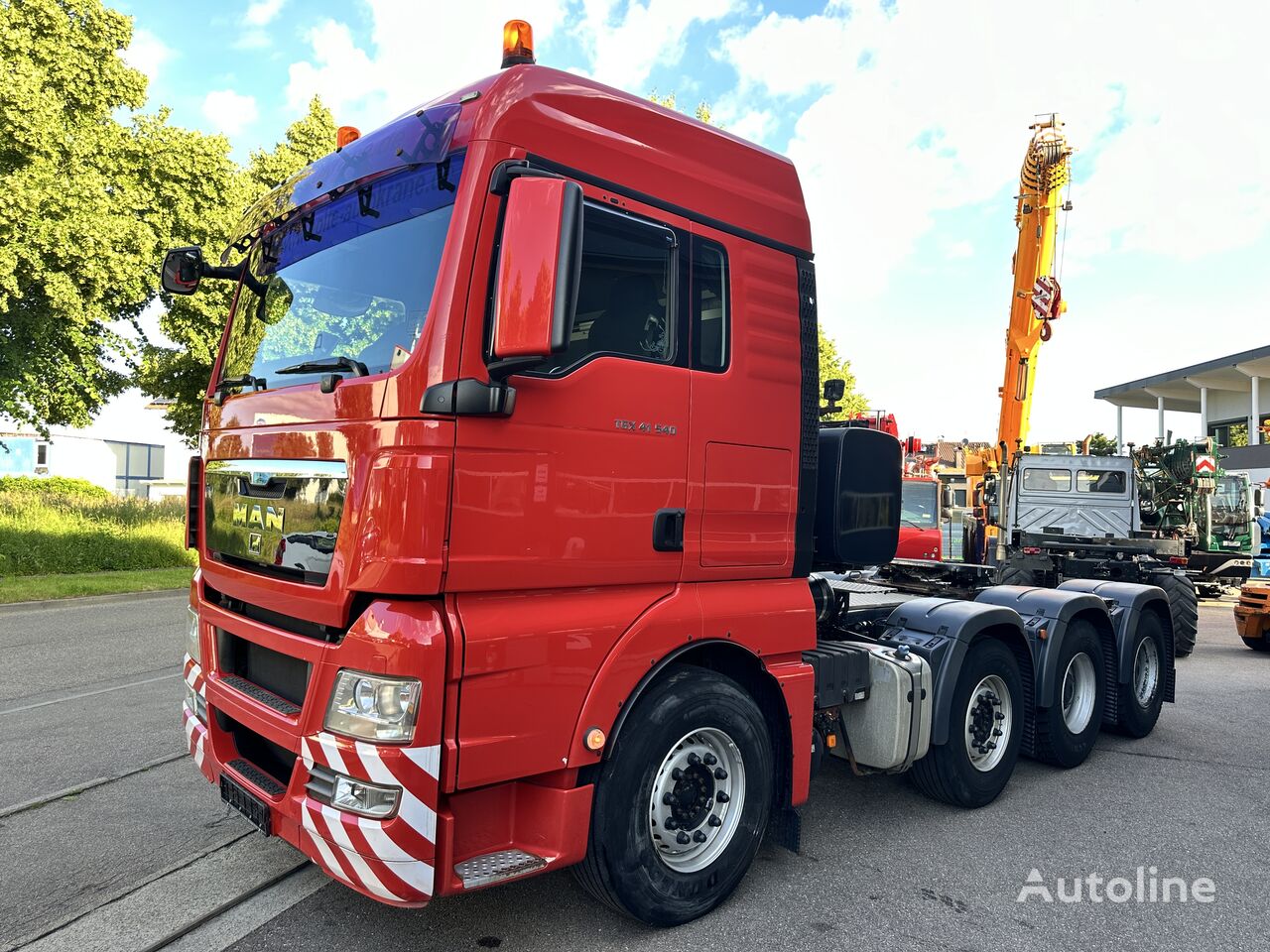 тягач MAN TGX 41.540 8x4 BBS (zul. ZGG 180 t) | nur 102.900 km | Topzustan