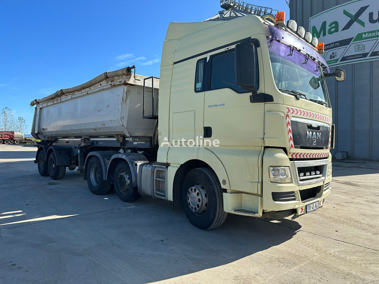 تریلی MAN TGX 440 Ansamblu Schmitz