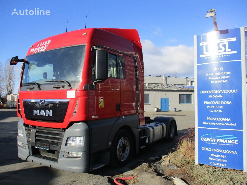 тягач MAN TGX18.460 XLX mega/lowdeck