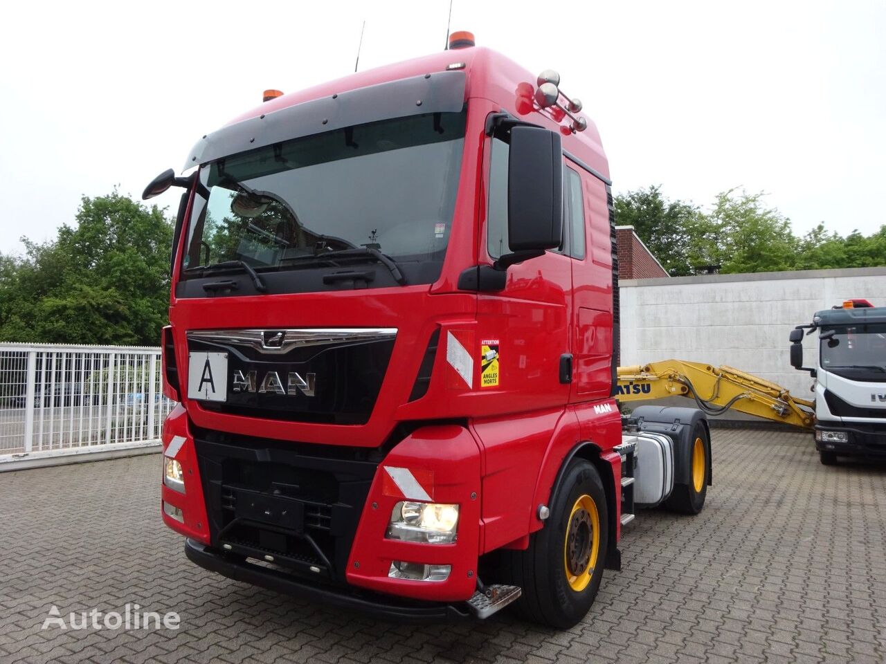 MAN TGX18.500  SZM + Kipperpumpe 4x2 truck tractor