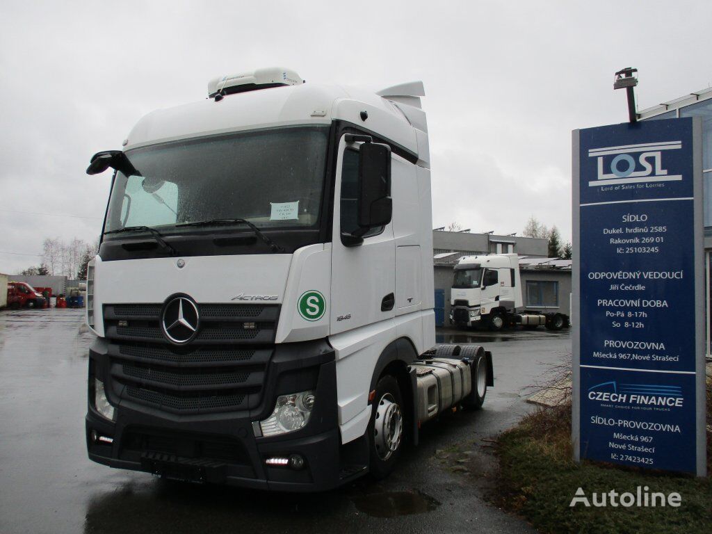 Mercedes-Benz 1845 Actros EURO 6 MEGA/lowdeck truck tractor