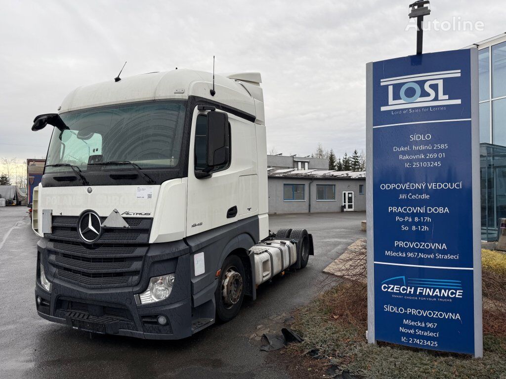 камион влекач Mercedes-Benz 1845 Actros EURO 6 MEGA/lowdeck