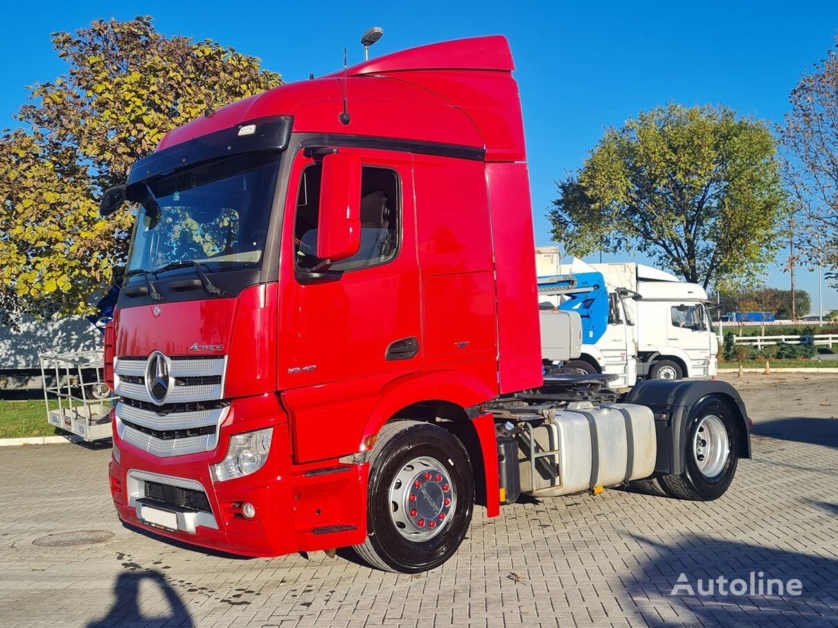 camião tractor Mercedes-Benz 1848 / kip hidraulika