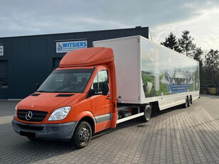 tahač Mercedes-Benz 516cdi tractor truck + semi-trailer + Tail lift + skř&iacute;ňov&yacute; n&aacute;věs
