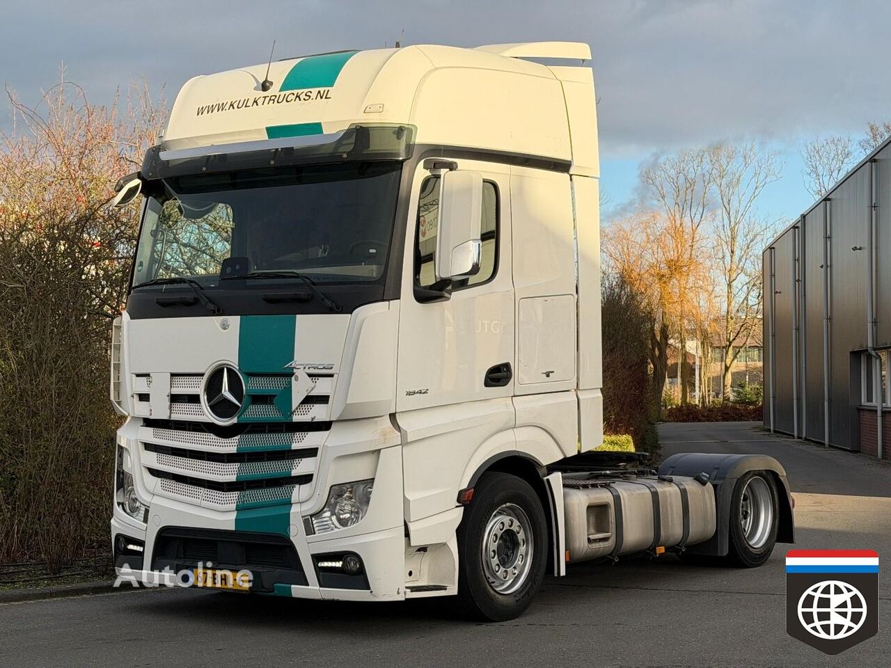 Ciągnik siodłowy Mercedes-Benz ACTROS 1842 MEGA - HOLLAND TRUCK - 2 X TANK - Autoline