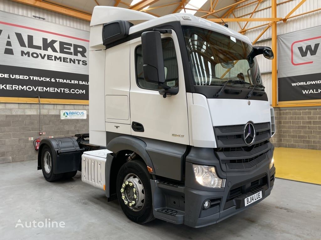 ciągnik siodłowy Mercedes-Benz ACTROS 1843 *EURO 6* 4X2 TRACTOR UNIT – 2014 – BJ14 LUE