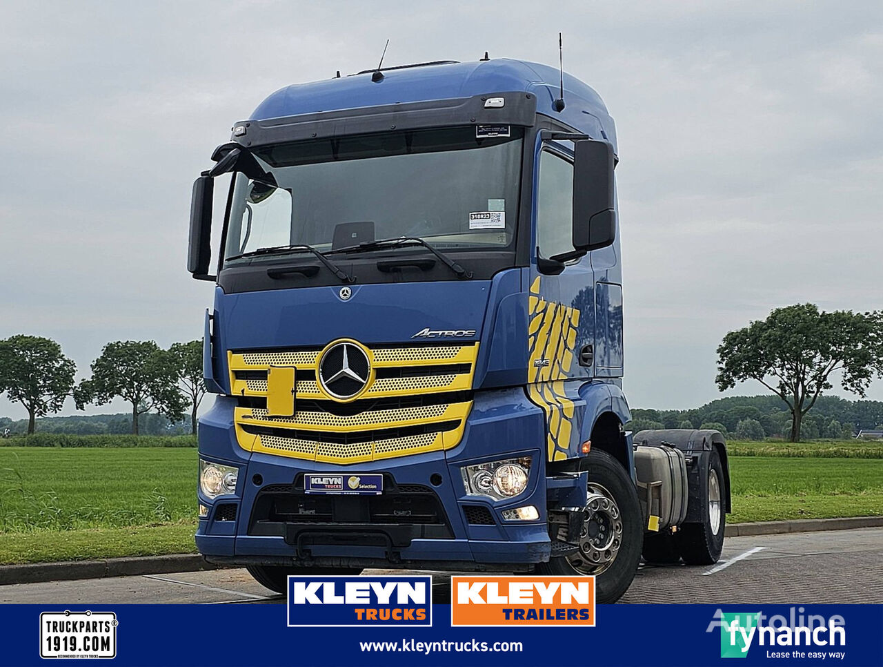 Mercedes-Benz ACTROS 1843 alcoa's pto+hydr. Sattelzugmaschine