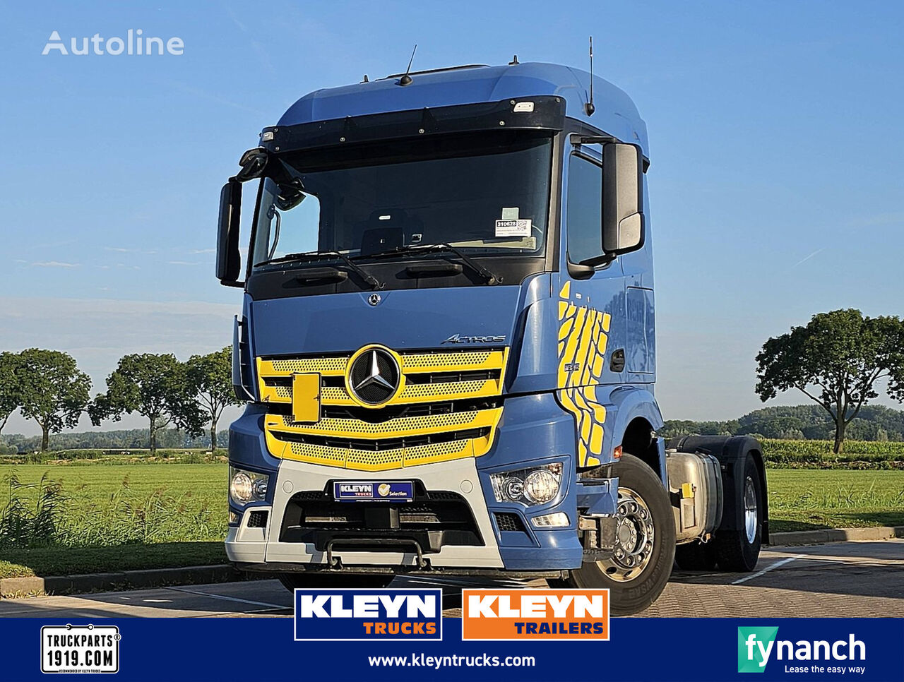 đầu kéo Mercedes-Benz ACTROS 1843 alcoa's pto+hydr