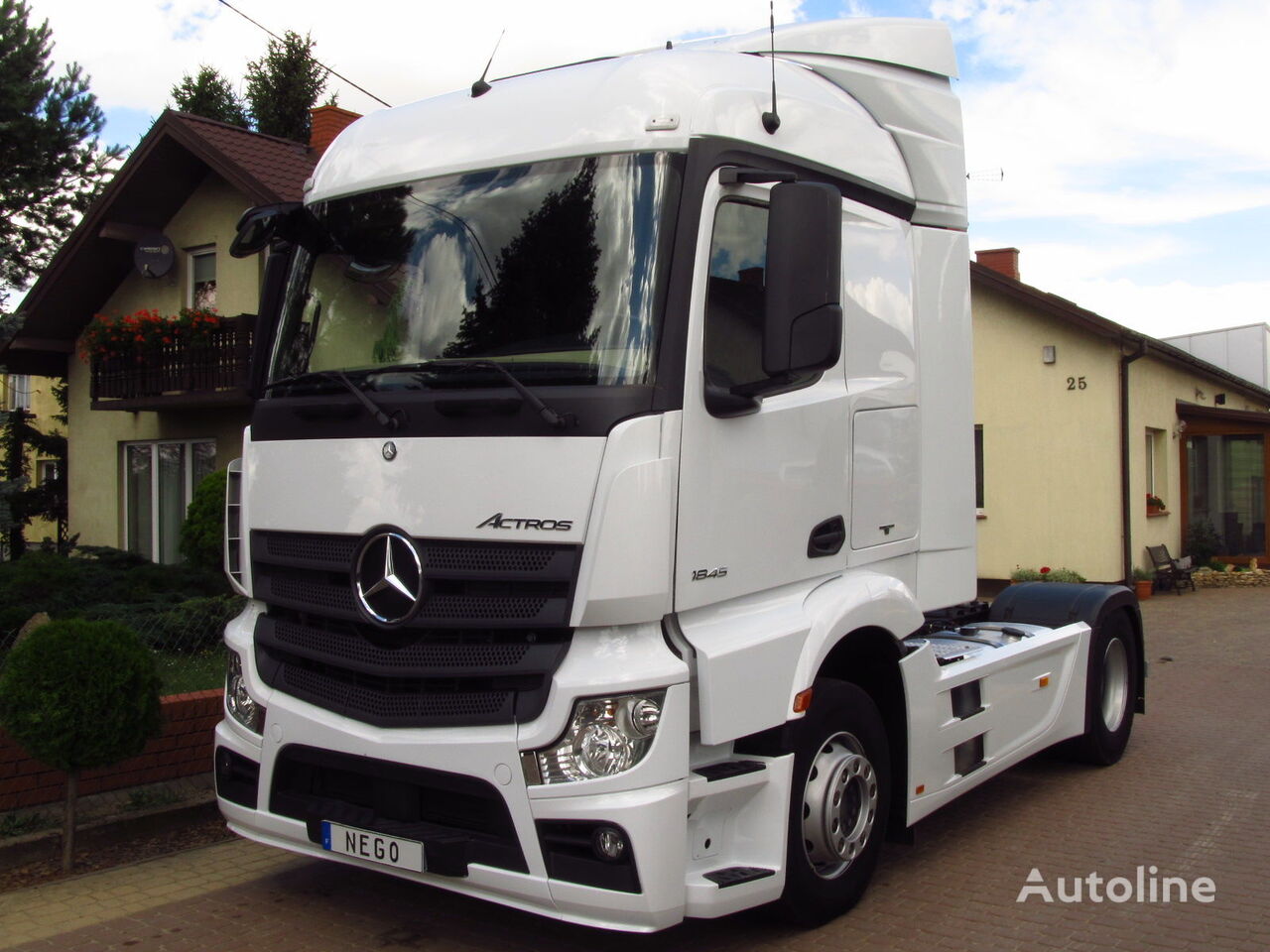 tracteur routier Mercedes-Benz ACTROS 1845 EURO-6 MP4 STREAM SPACE *2014*