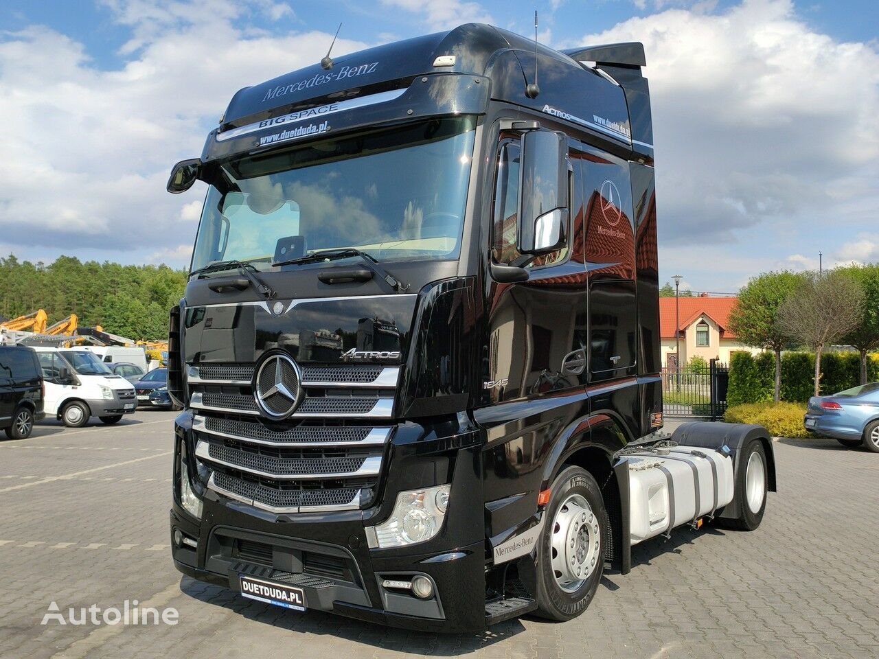 тягач Mercedes-Benz ACTROS 1845 Euro 6 Big Space Low Deck Mega !!!