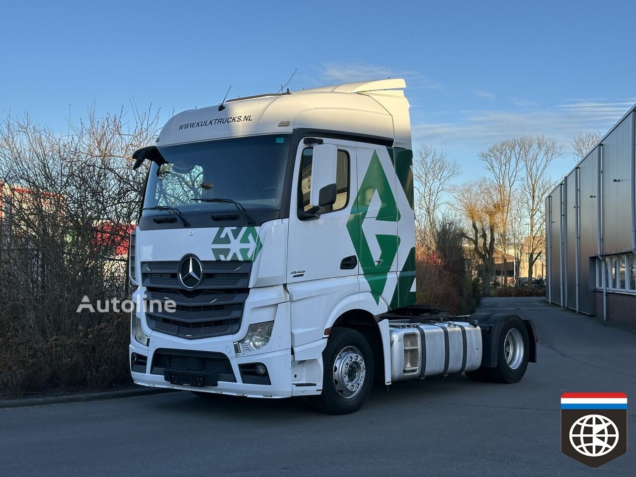 camião tractor Mercedes-Benz ACTROS 1845 RETARDER / Euro 5 / Streamspace / 2x TANK