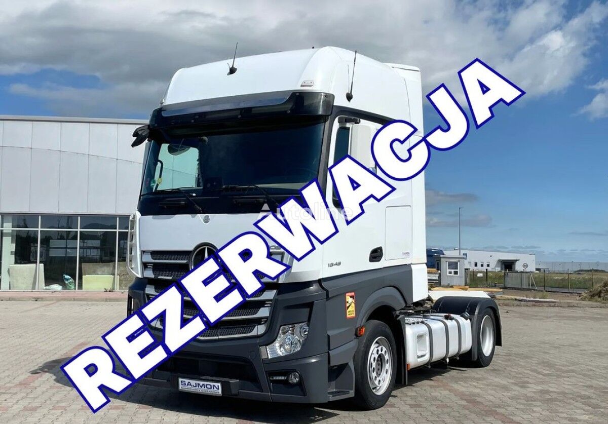 ciągnik siodłowy Mercedes-Benz ACTROS 1848 / GIGA SPACE / LOW DECK / SALON PL