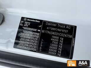 camião tractor Mercedes-Benz ACTROS 1848 LS MP5 Standklima Koelkast Mirrorcam 2x Tank- NEW CO