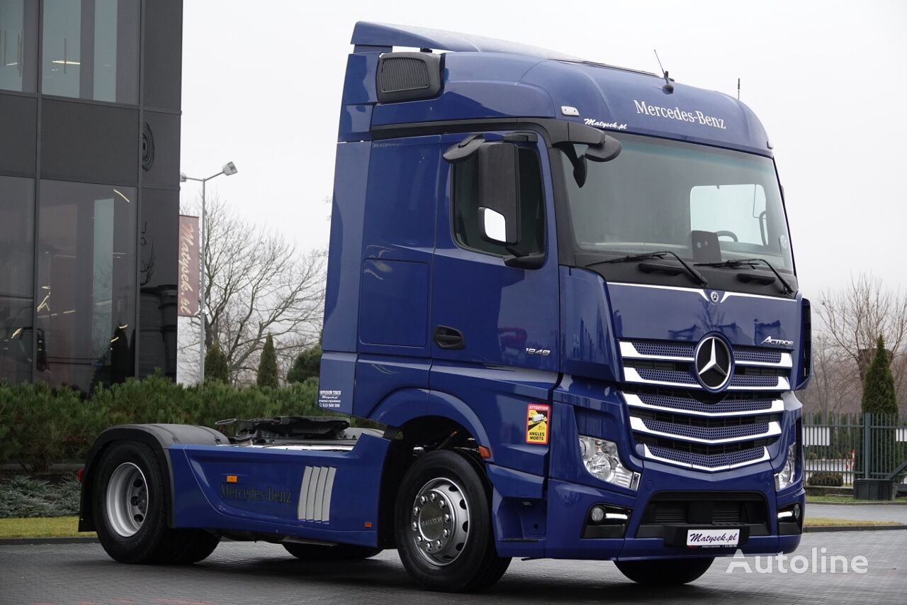 Mercedes-Benz ACTROS 1848 / SALONKA / FLEETBOARD / OPONY 100% / SPROWADZONY / tractora