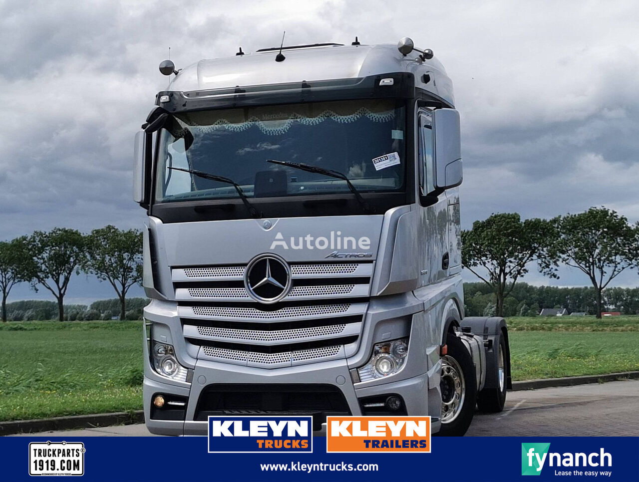 السيارات القاطرة Mercedes-Benz ACTROS 1851 LS alcoa's retarder