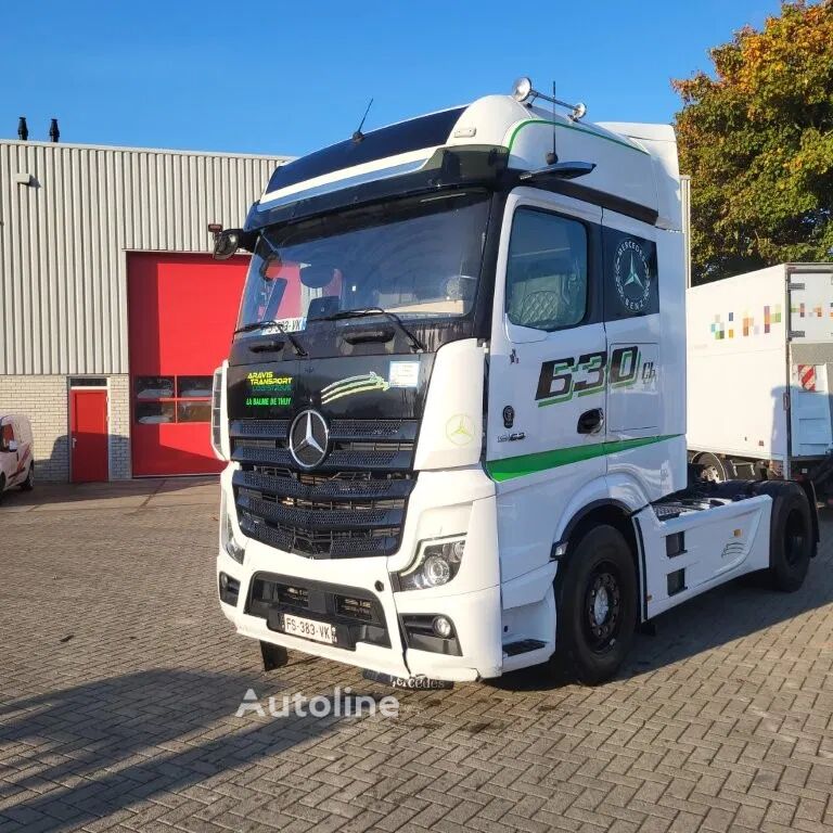 損傷したMercedes-Benz ACTROS 1863 / ENGINE RUNNING / RETARDER / PARK-COOL /HYDRAULICS  トラクタートラック - Autoline