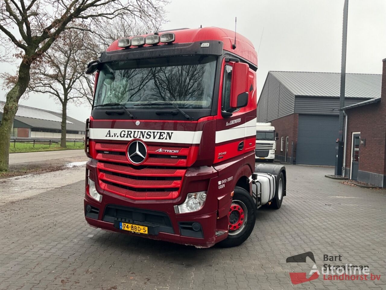 السيارات القاطرة Mercedes-Benz ACTROS 2042 Trekker 4x2 met hydrauliek