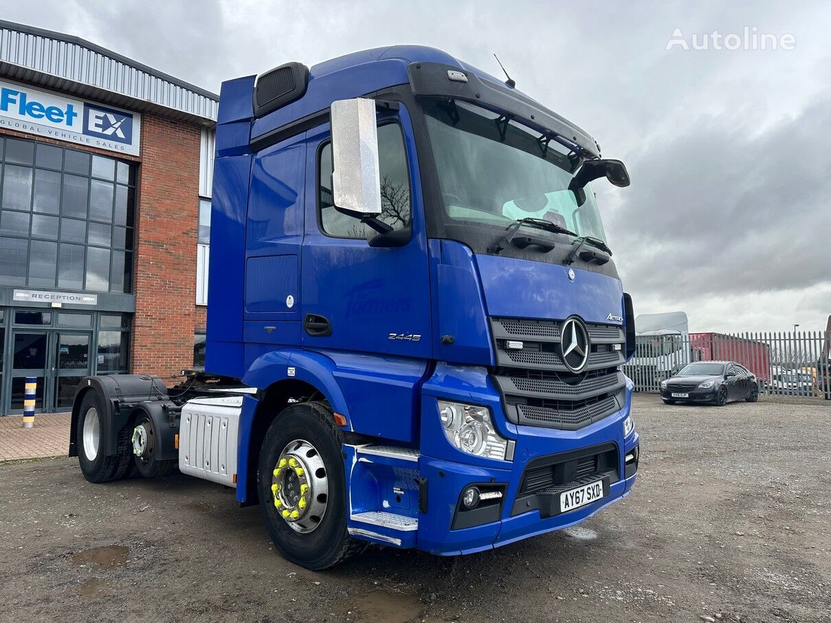 Mercedes-Benz ACTROS 2445 *EURO 6* 6X2 TRACTOR UNIT 2017 - AY67 SXD truck tractor