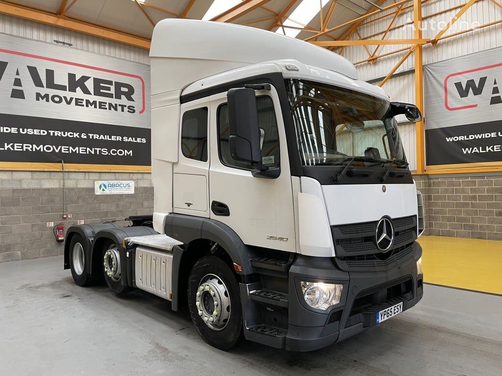 tracteur routier Mercedes-Benz ACTROS 2540 *EURO 6*, 6X2 TRACTOR UNIT – 2015 – YP65 ESY