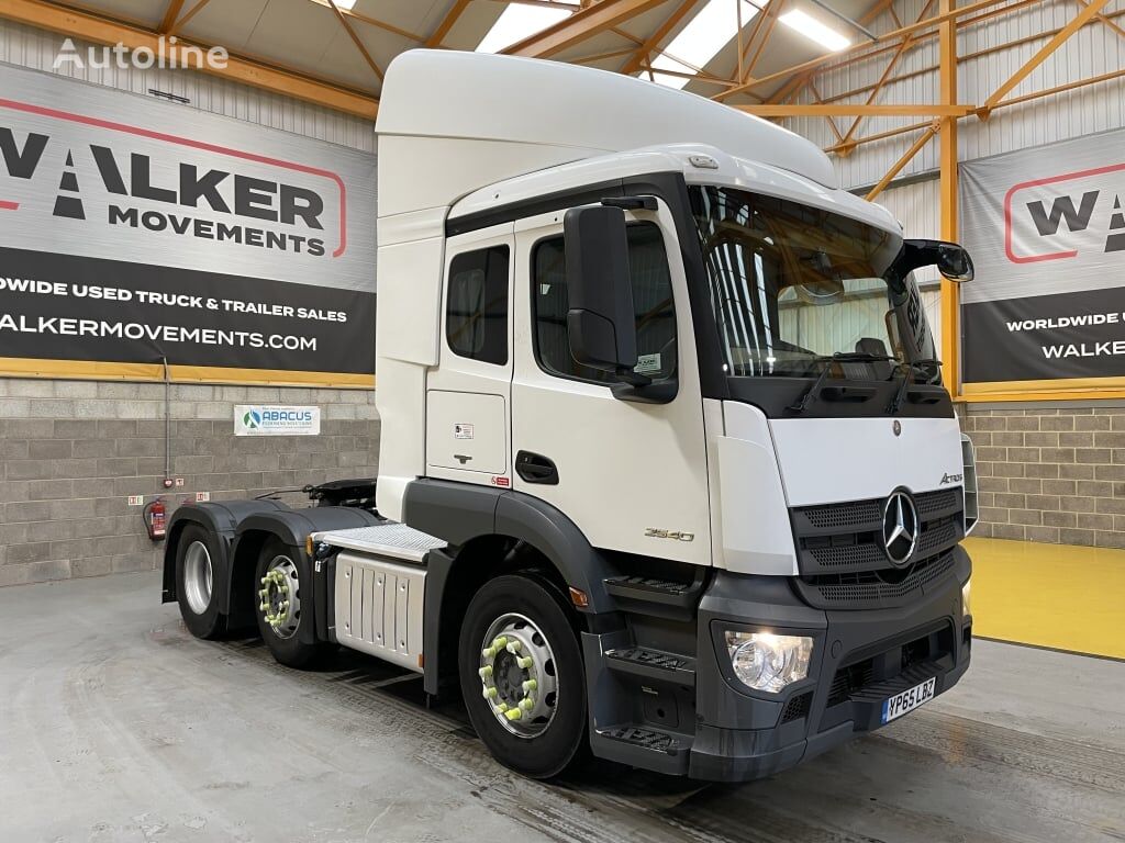 Mercedes-Benz ACTROS 2540 *EURO 6*, 6X2 TRACTOR UNIT – 2015 – YP65 LBZ tractora