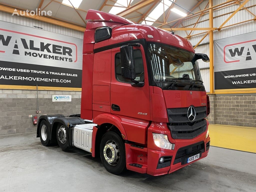 tahač Mercedes-Benz ACTROS 2543 STREAMSPACE *EURO 6* 6X2 TRACTOR UNIT – 2015 – KX15