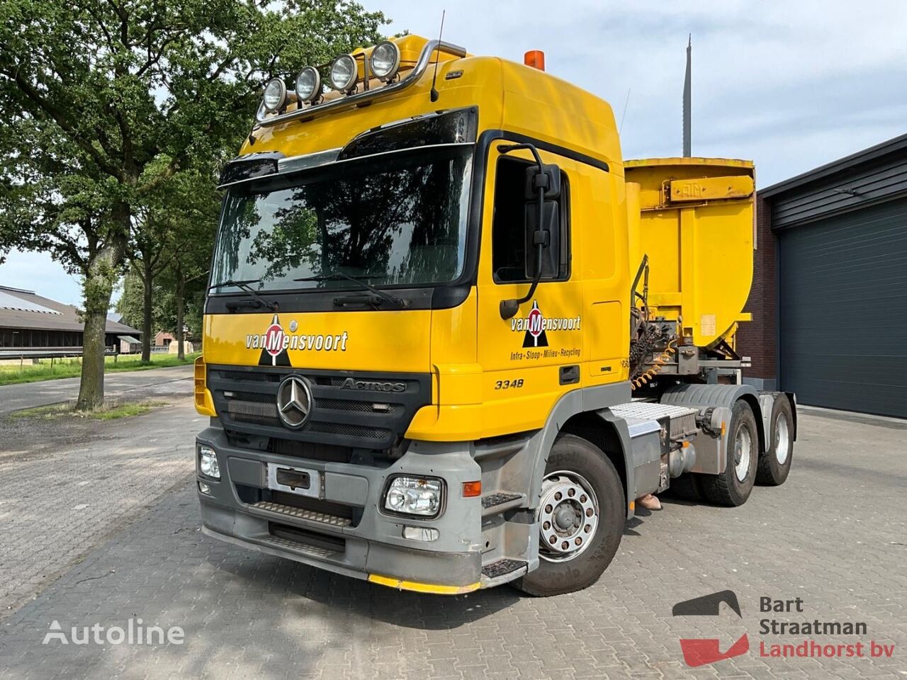 Trattore stradale Mercedes-Benz ACTROS 2644 6x4 trekker met hydrauliek ...