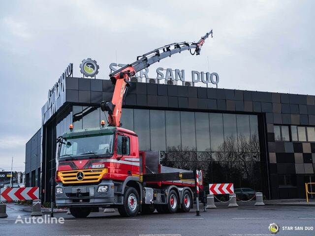 Mercedes-Benz ACTROS 2648 6x4 PALFINGER PK 29002 EURO 5 FLYJIB truck tractor