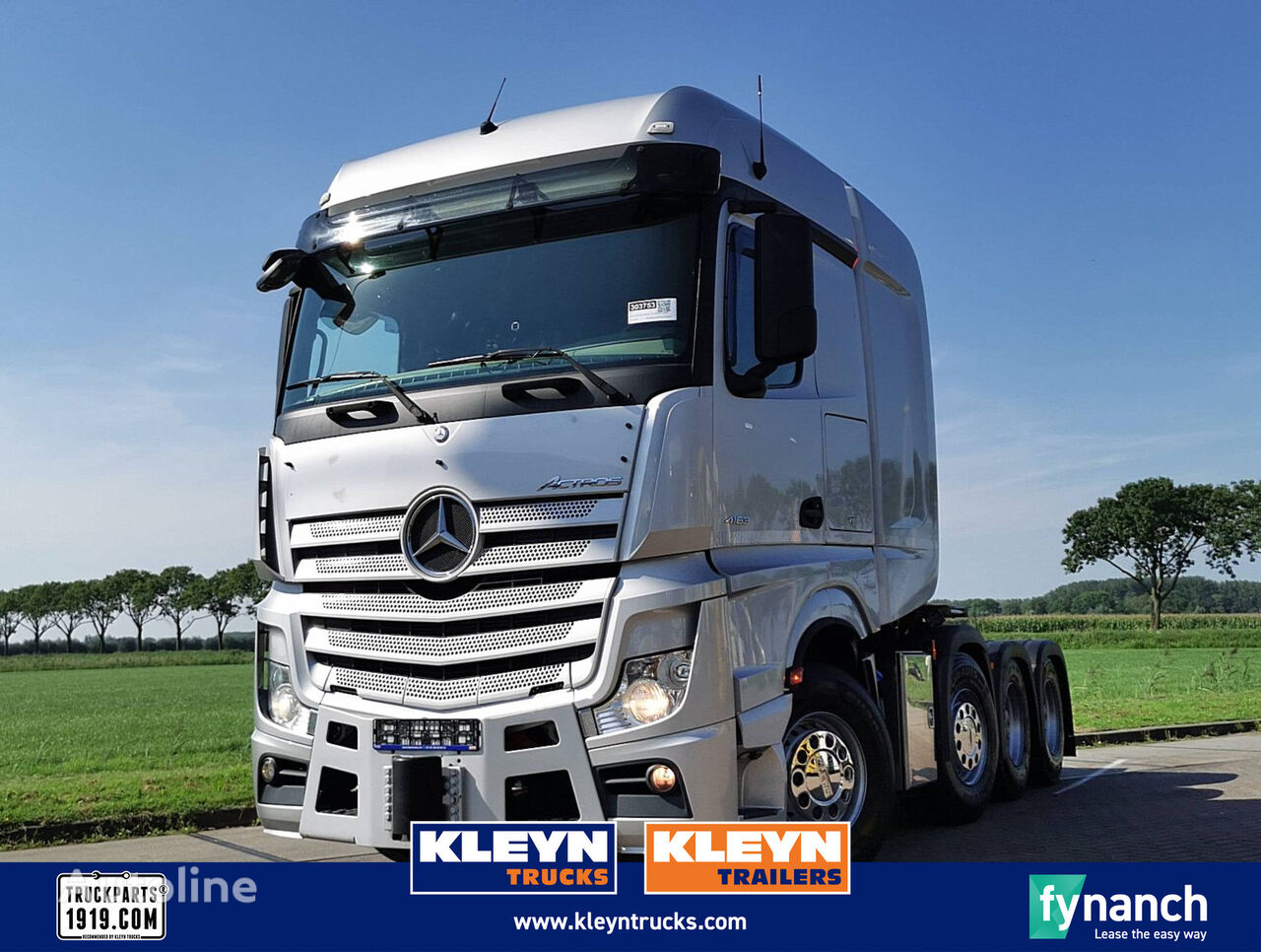 السيارات القاطرة Mercedes-Benz ACTROS 4163 LS 8x4 180t new engine