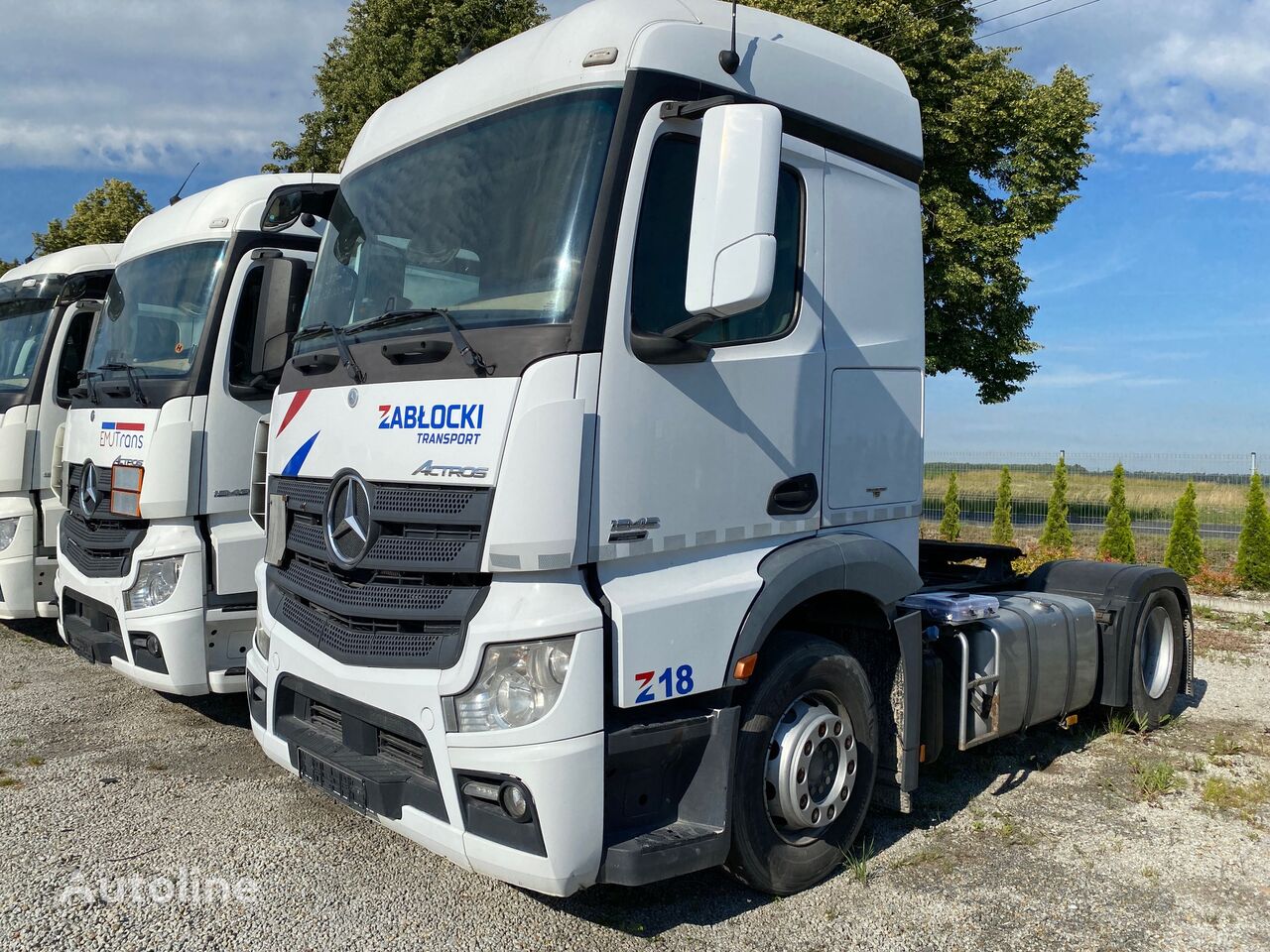 Mercedes-Benz ACTROS MP4 1842 trekkvogn