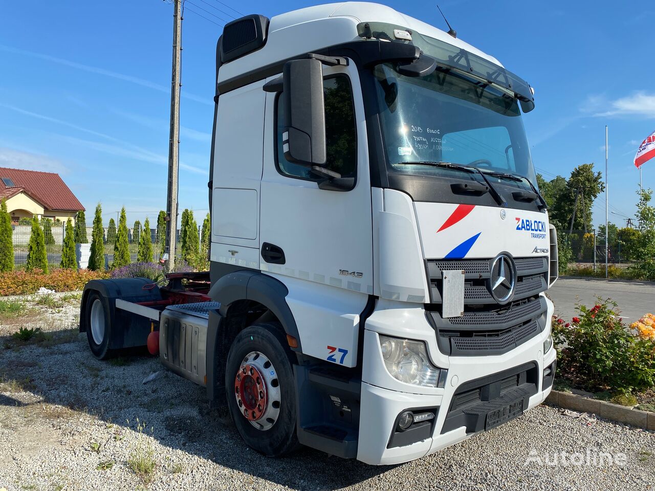 Mercedes-Benz ACTROS MP4 1843 truck tractor