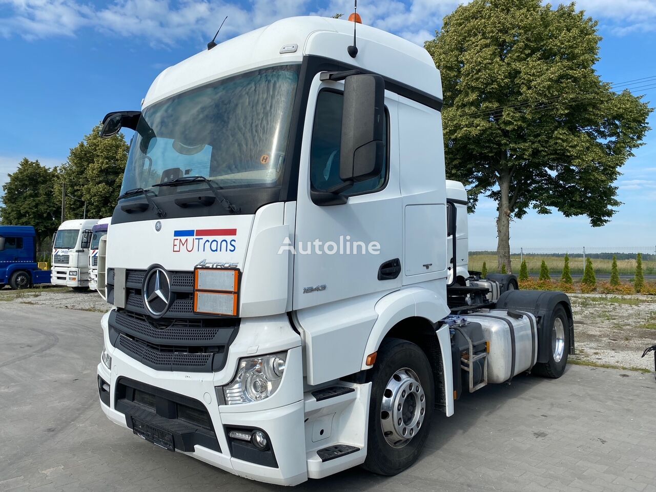 ciągnik siodłowy Mercedes-Benz ACTROS MP4 1843