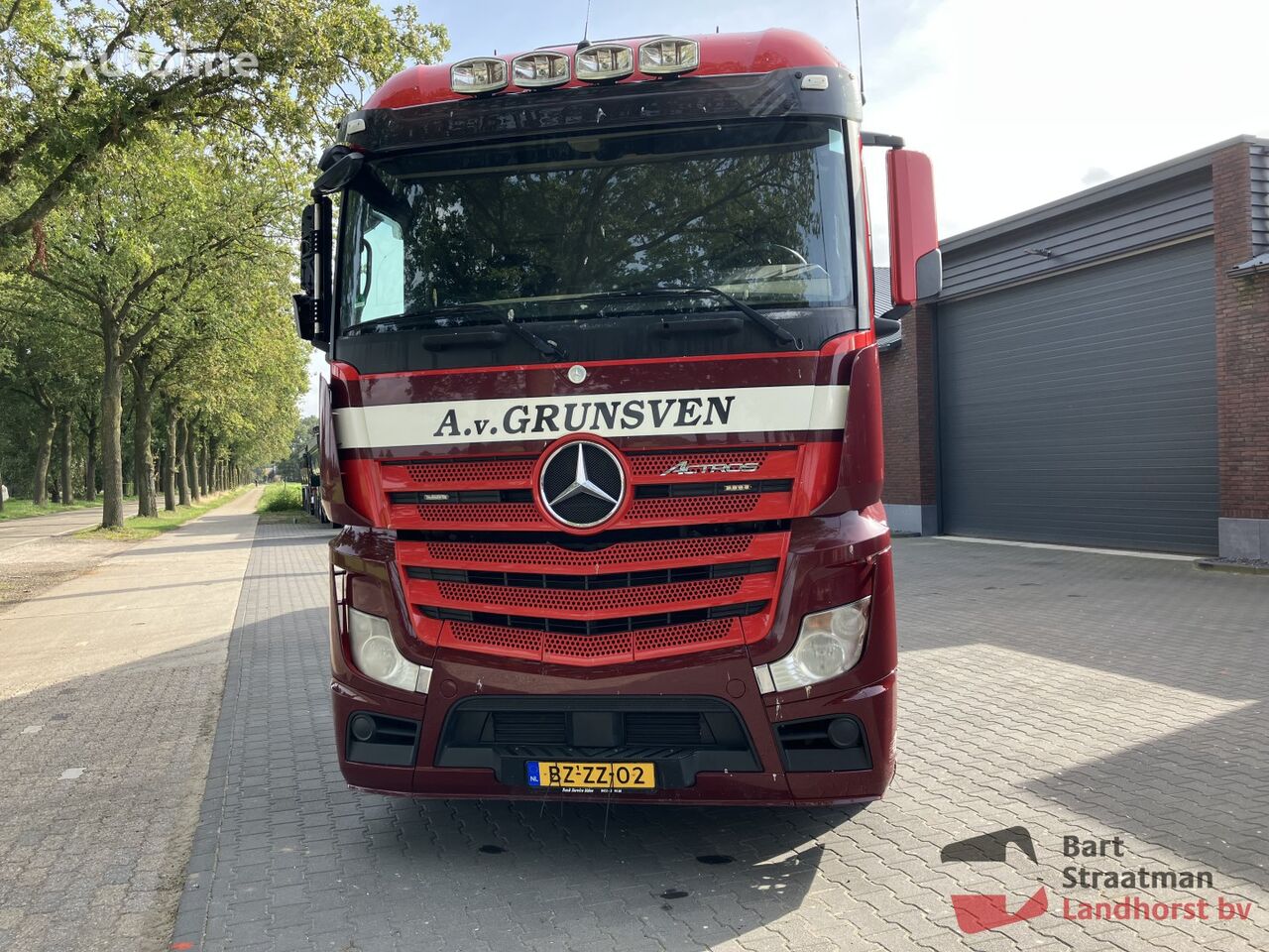 vilkikas Mercedes-Benz ACTROS met kipper hydrauliek