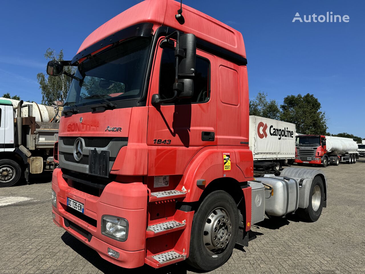 Mercedes-Benz AXOR 1843 EURO5 ADR tractora