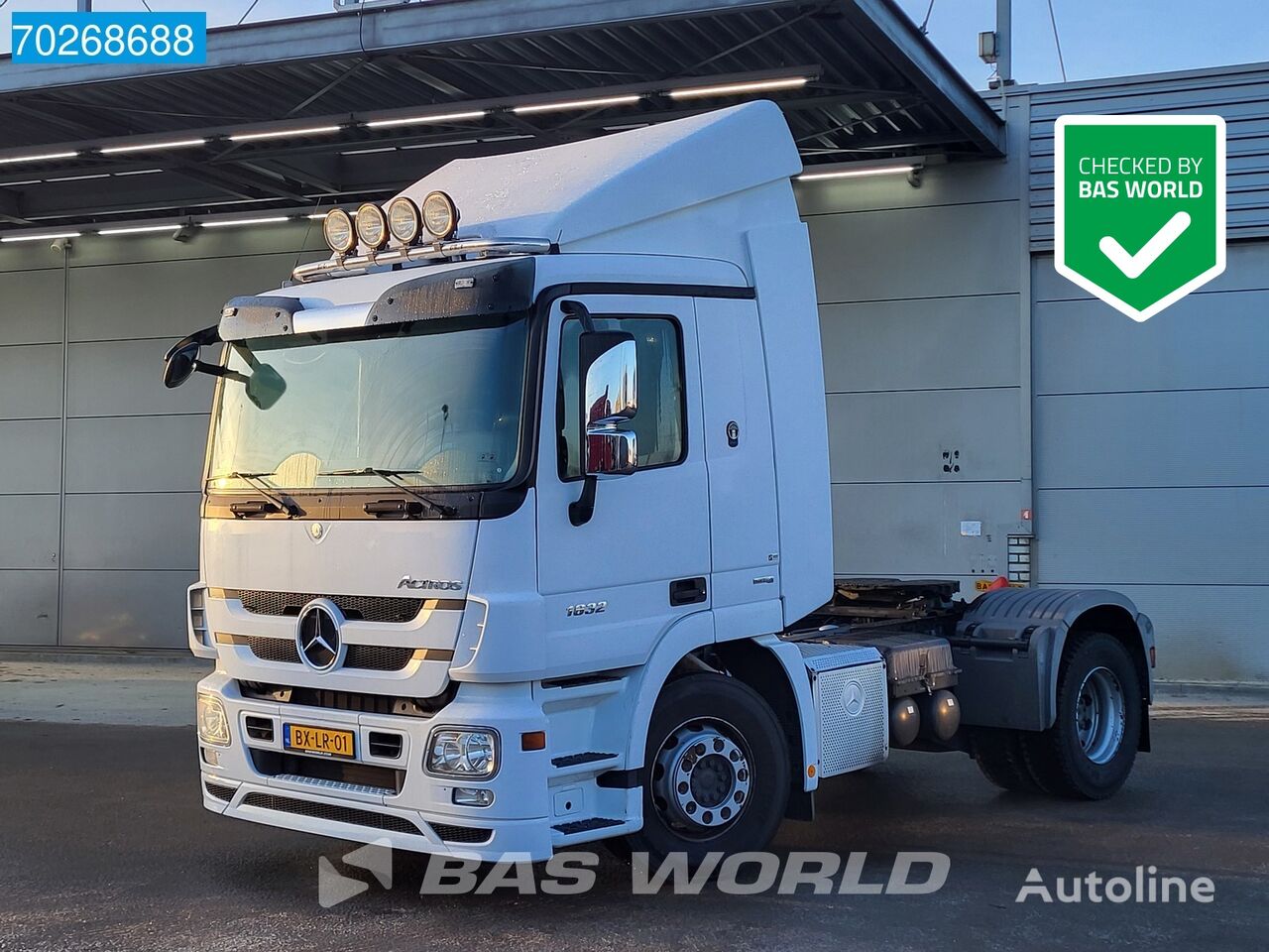 тягач Mercedes-Benz Actros 1832 Actros 4X2 First Owner! NL-Truck MP3 ClassicSpace