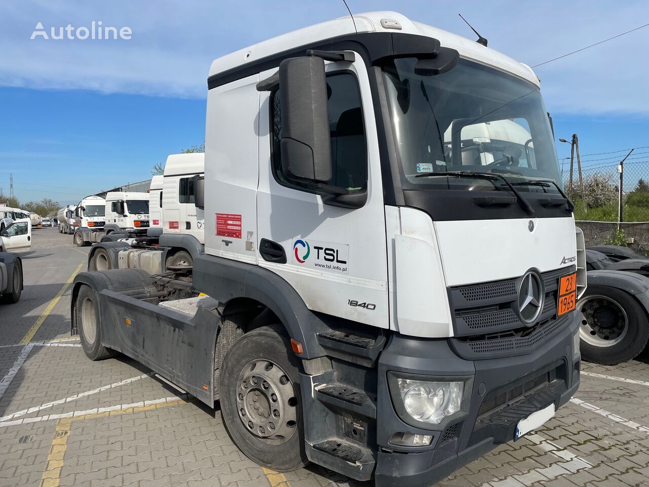 ťahač Mercedes-Benz Actros 1840