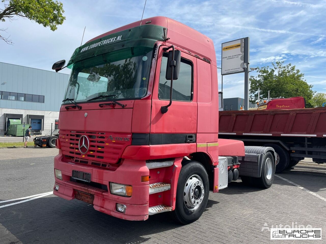 Mercedes-Benz Actros 1840 Steel/Air - EPS 3 Ped - Sleeper Cab - Airco truck tractor