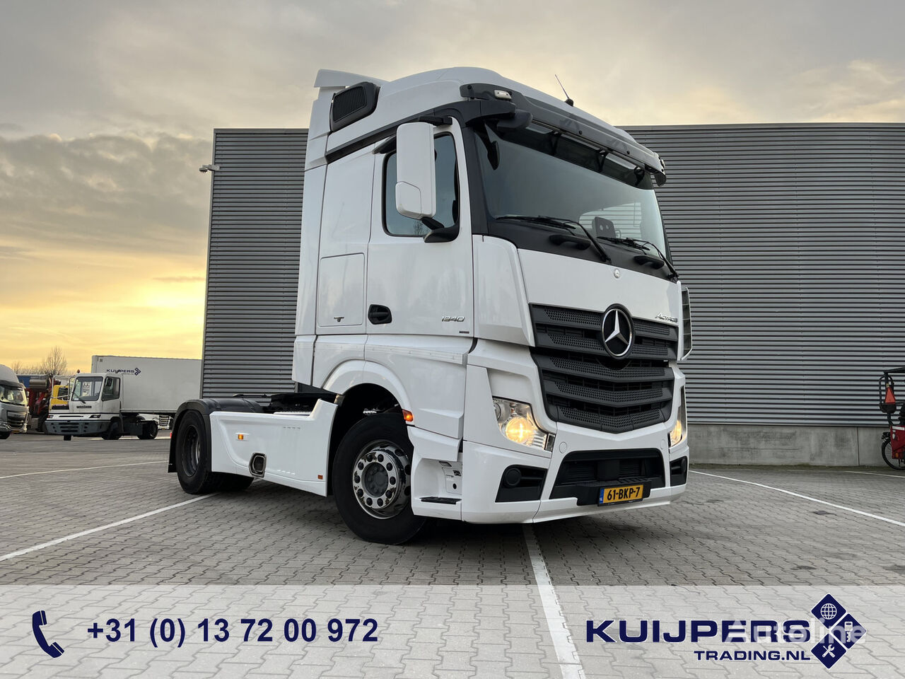 السيارات القاطرة Mercedes-Benz Actros 1840 StreamSpace / 583 dkm