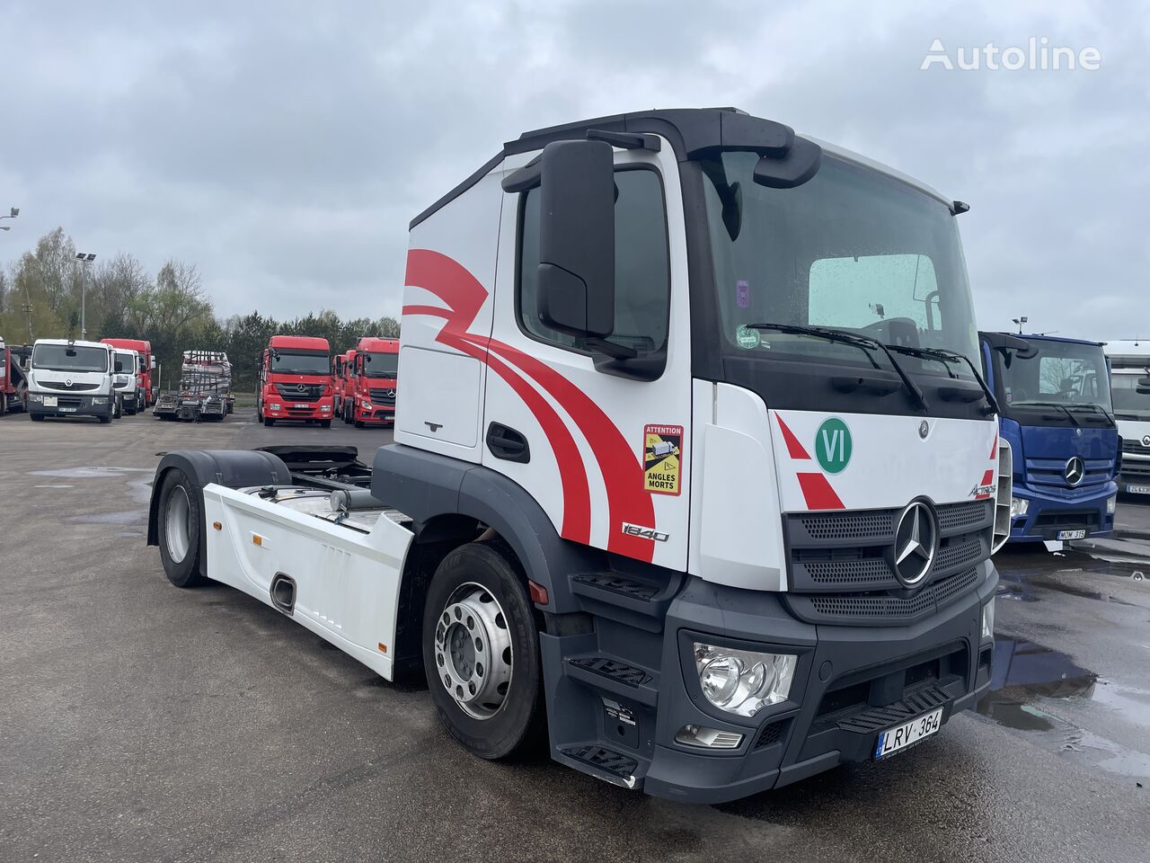 Mercedes-Benz Actros 1840 (eurolohr equipment) truck tractor