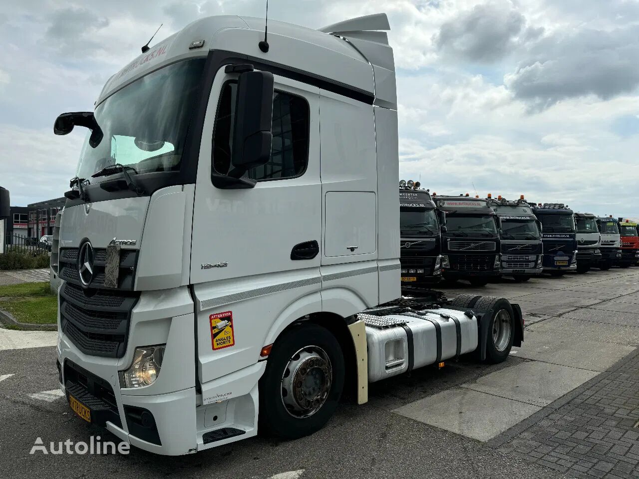 тягач Mercedes-Benz Actros 1842 4X2 MEGA EURO 6 + HESCHOTEL + ROCKINGER