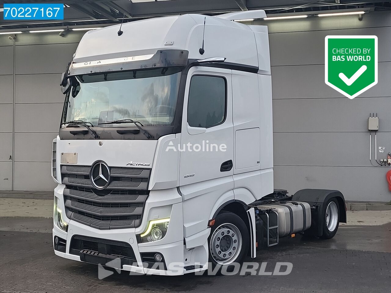 tracteur routier Mercedes-Benz Actros 1842 4X2 Mega GigaSpace Retarder Xenon Euro 6