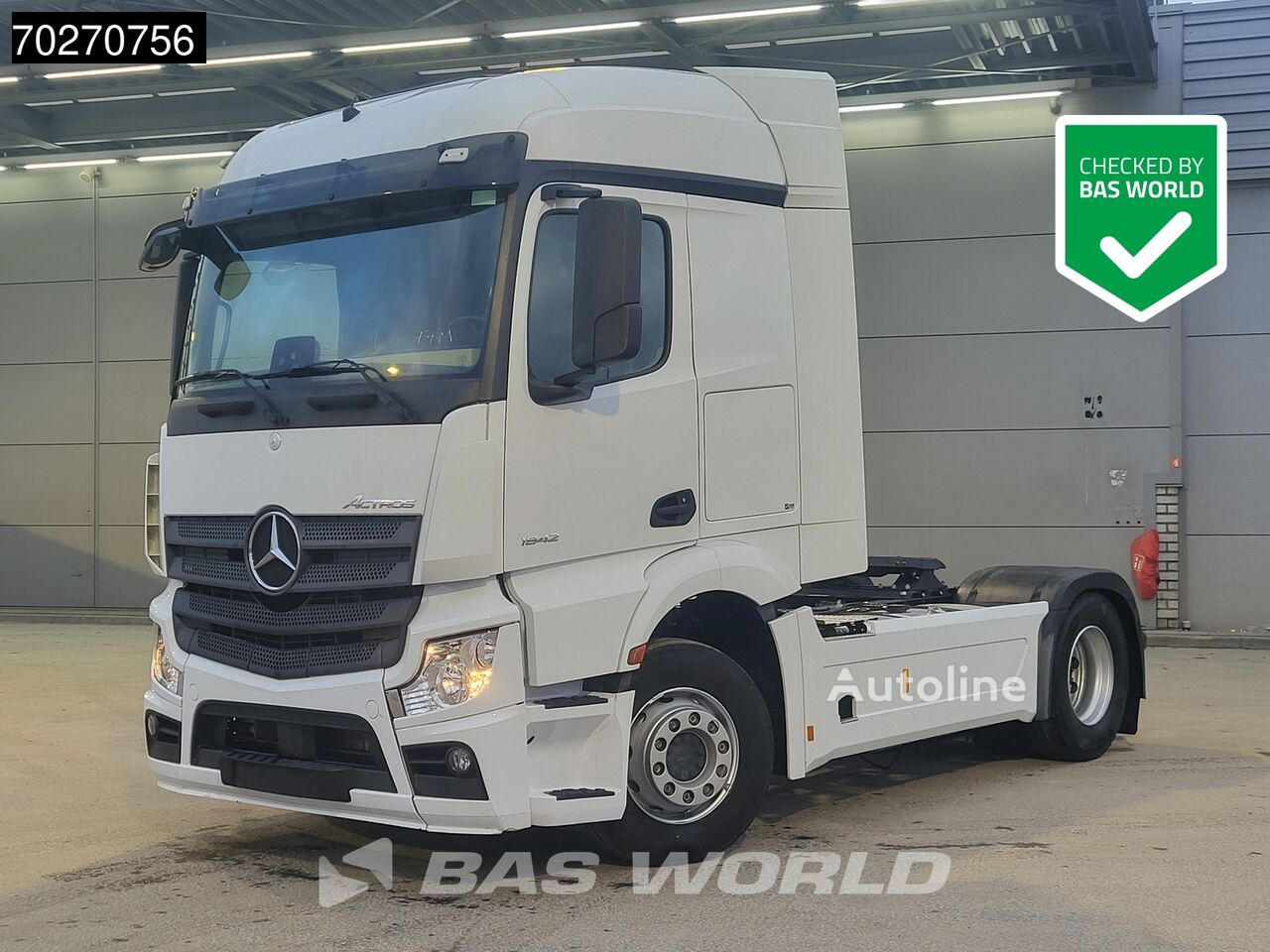 Mercedes-Benz Actros 1842 4X2 StreamSpace Retarder cabeza tractora