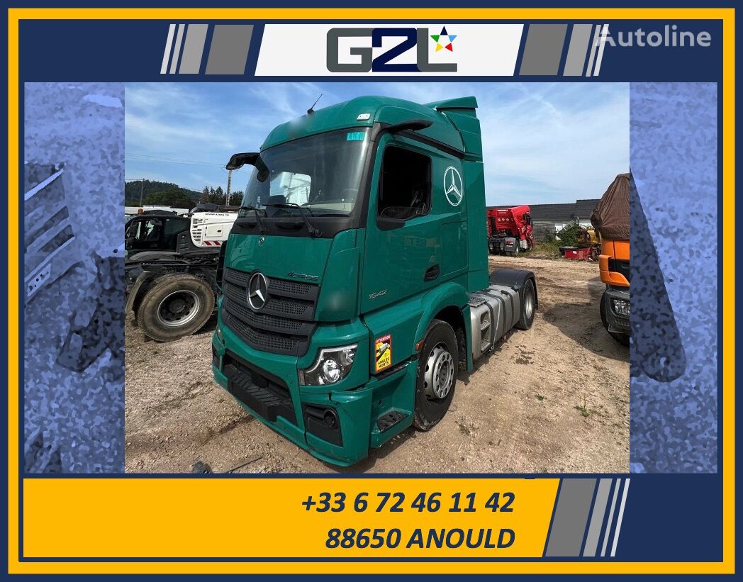 тягач Mercedes-Benz Actros 1842 *ACCIDENTE*DAMAGED*UNFALL* после аварии